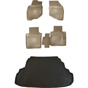 Honda City Sedan 2006-2009 Bej Havuzlu Paspas ve Bagaj Seti Bizymo