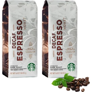 Düvenci Toptan Starbucks Decaf Espresso Roast Çekirdek Kahve 2 Adet