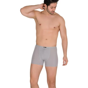 Gri Renk Ince Kemerli Modal Boxer