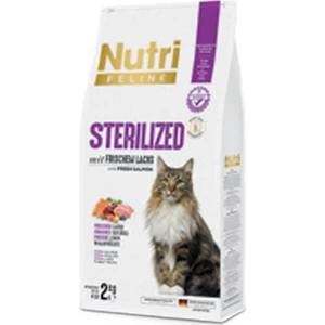 Nutri Feline Sterilized Somon Etli 2kg Nutri Feline Kedi Maması Kürek Hediy