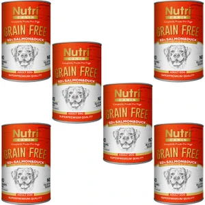 Nutri Canin Somon&ördek %92 Tahılsız 400GR Adult Nutri Canin Yaş Köpek