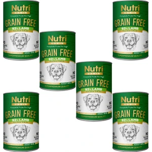 Nutri Canin Kuzu Etli %92 Tahılsız 400GR Adult Nutri Canin Yaş Köpek Mam