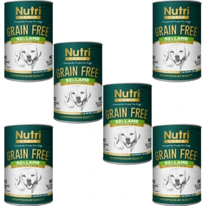 Nutri Canin Kuzu Etli %92 Tahılsız 400GR Senior Nutri Canin Yaş Köpek Ma