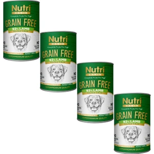 Nutri Canin Kuzu Etli %92 Tahılsız 400GR Adult Nutri Canin Yaş Köpek Mam