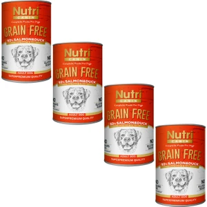 Nutri Canin Somon&ördek %92 Tahılsız 400GR Adult Nutri Canin Yaş Köpek