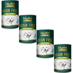 Nutri Canin Kuzu Etli %92 Tahılsız 400GR Senior Nutri Canin Yaş Köpek Ma