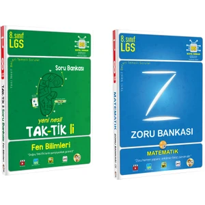 Tonguç Akademi 8. Sınıf Fen Bilimleri Taktikli Soru Bankası - 8. Sınıf Matematik Zoru Bankası