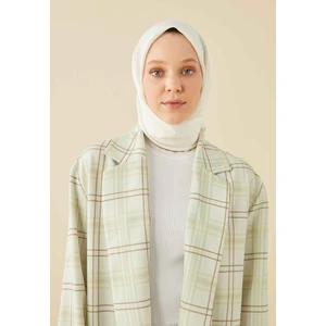 Fresh Scarfs Pamuk Ipek Eşarp Kırık Beyaz