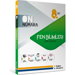 Doğan Akademi Yayınları 8. Sınıf On Numara Fen Bilimleri Soru Ban