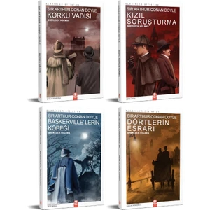Sherlock Holmes Roman Seti - 4 Kitap Takım