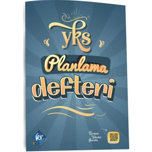 Kr Akademi Yayınları YKS Planlama Defteri