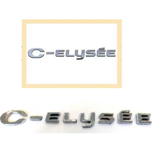 Citroen C-Elysee Arka Bagaj Yazısı Çift Taraflı Bantlı 9678485180