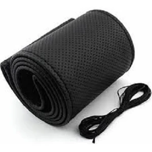 Ayz Oto Aksesuar Fiat Linea Dikmeli Direksiyon Kılıfı Noktalı Siyah Deri