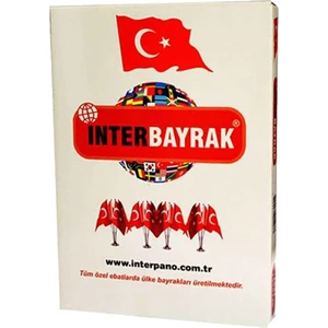 Interbayrak Atatürk Resimli Türk Bayrağı 70X105
