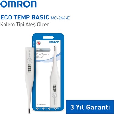 OMRON ECO TEMP BASIC THERMOMETRE DIGITAL MC246E