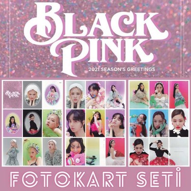 Black Pink Blackpınk ''2021 Season's Greetings'' Fotokart Fiyatı