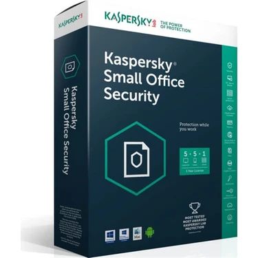 Kaspersky Small Office Security 5 1 Server + 5 Pc + 5 Mobil 2 Yıl ( Online Teslimat -Son