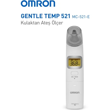 OMRON Gentle Temp 521 Ohrthermometer, 1 Stück, PZN 4087156 - Stadt
