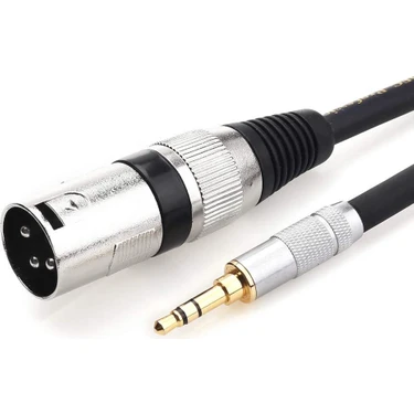 YKA 3.5 mm Stereo To Xlr Erkek Kablo 1.5
