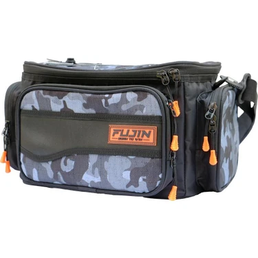 Fujin Black Camo Helper Bag - Balıkçı