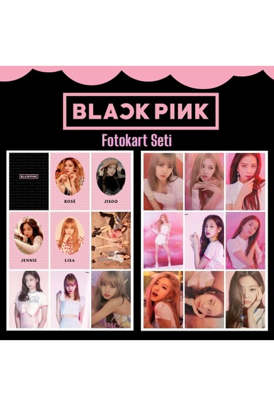 Black Pink Blackpınk ''2019 Photobook'' Fotokart Seti