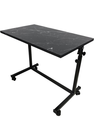 İrem Laptop Masası ve Sehpası Yükseklik ve Eğim Ayarlı Siyah