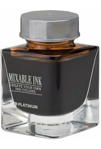 Platinum INKM-1000-62 Mixable Şişe Mürekkep Earth Brown 20 ml