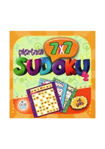 7x7 Çıkartmalı Sudoku 4