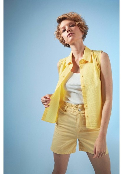 Relax Fit Basic Kolsuz Gömlek V0636AZ21HS modelleri