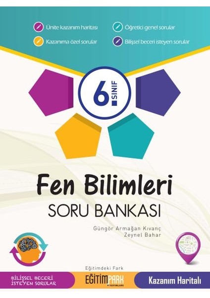 Eğitimpark 6.sınıf Fen Bilimleri Soru Bankası (40,00 Tl Iadesiz)