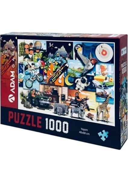 Yaşam 1000 Parça Puzzle