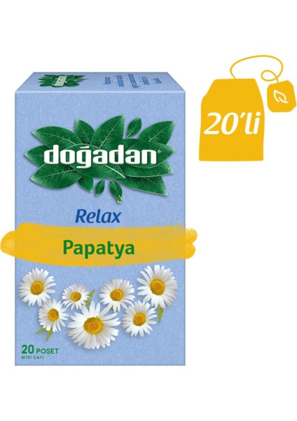 Papatya Bitki Çay 20'li 6 Tane