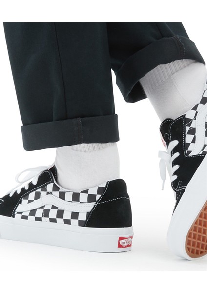 Ua Sk8-Low VN0A4UUK4W71 KADIN Siyah Günlük Sneaker Ayakkabı indirimleri
