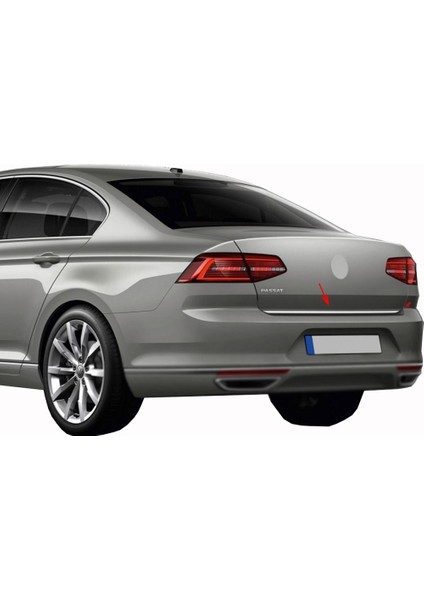 Vw Passat B8 Krom Bagaj Alt Çıtası 2015 - 2020