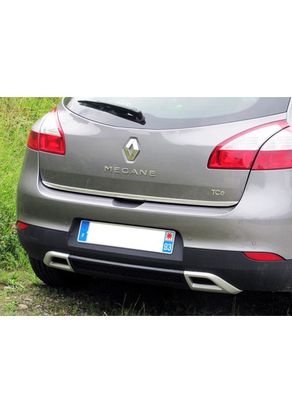 Renault Megane 3 Hb Krom Bagaj Alt Çıtası 2009 - 2014 fiyatları