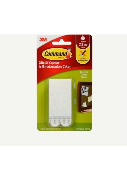 Command 17206 Büyük Boy Cırt Bant