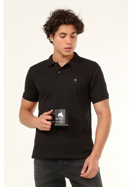 T-Shirt Erkek Polo Yaka Kısa Kol