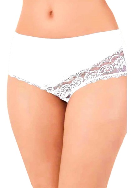 Kadın Külot Dantel Detaylı 2 Li Paket 735 BGL-ST01446