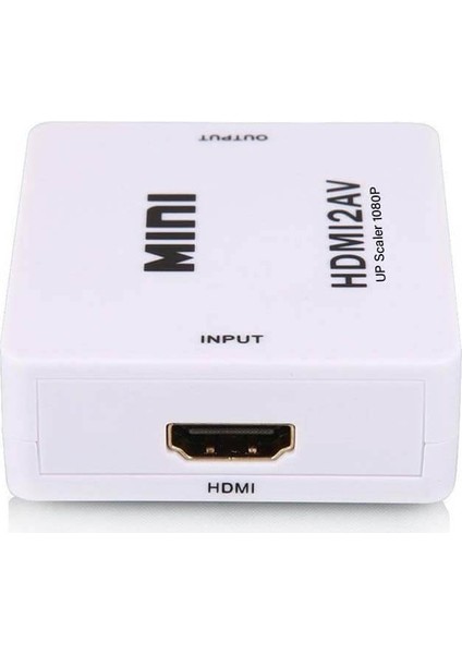 HDMI To Rca Tos Av Çevirici Dönüştürücü Converter 1080P
