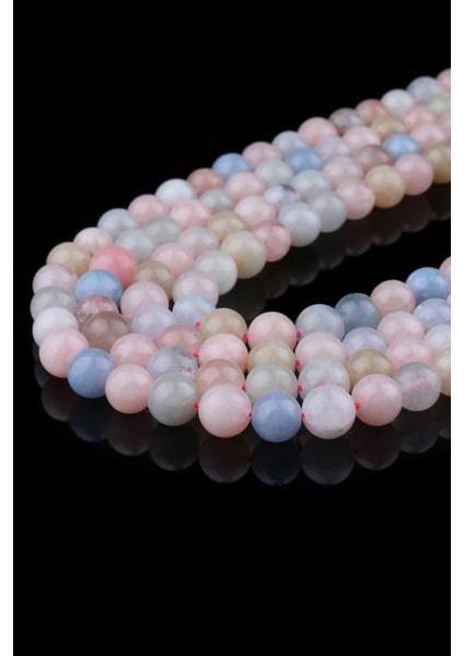 8 Mm Morganit Taşı Dizi - Dz3920
