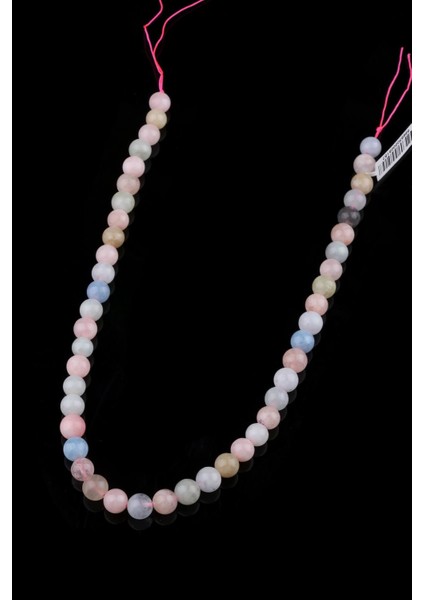 8 Mm Morganit Taşı Dizi - Dz3920