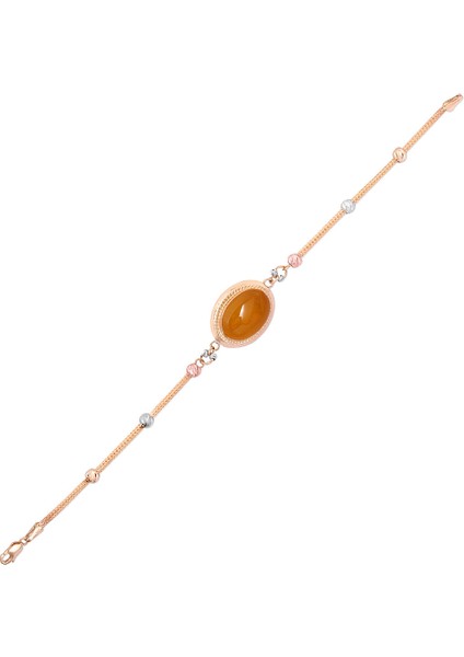Citrine Taşlı Altın Bileklik (BLK0081) fiyatları