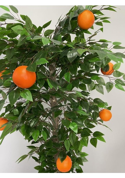 Yapay Portakal Ağacı 180CM Doğal Görünümlü Yapay Ağaç