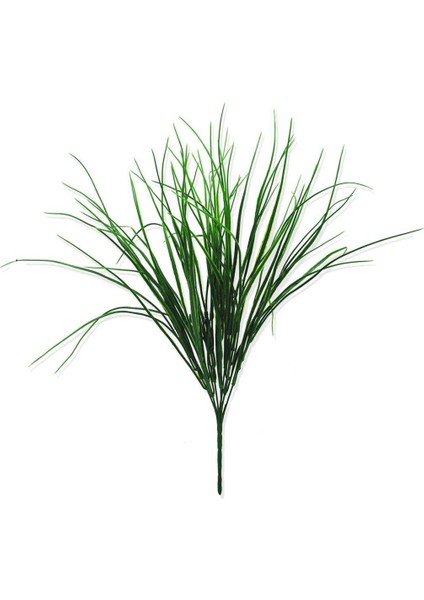 Yapay Çiçek Saz Yeşil Bitki Yapay Çiçek Dekor Çiçeği 40CM Uzun Ot