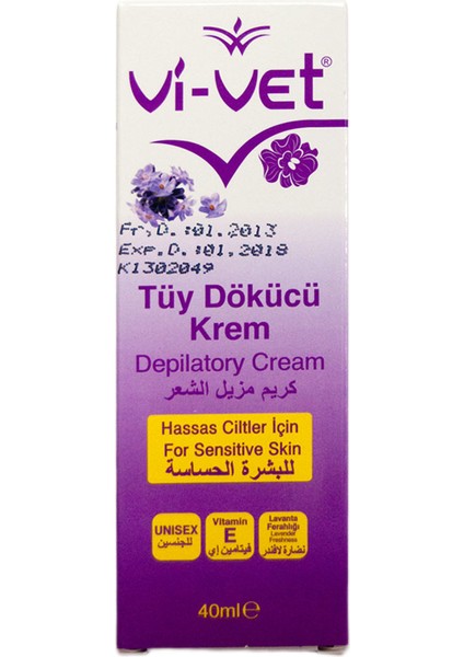 Tüy Dökücü Krem 40 ml