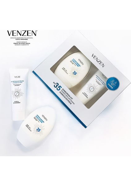 Venzen® & Veze® Beyazlatıcı Etkili Spf +35 Güneş Koruyucu ve Güneş Sonrası Nemlendirici Kiti