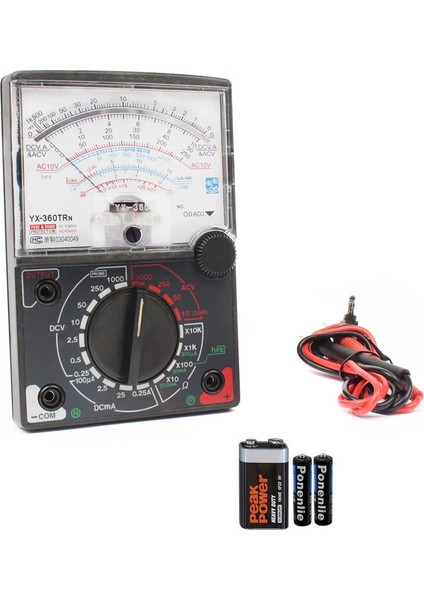 Ölçü Aleti Analog Avometre YX-360TRN