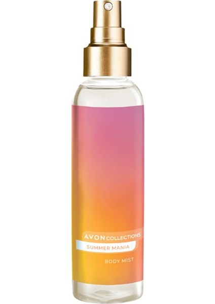 Collections Summer Mania Vücut Spreyi 100 ml Çevre Dostu Ambalaj Greyfurt ve Kaşmir Ağacı Aromasıyla