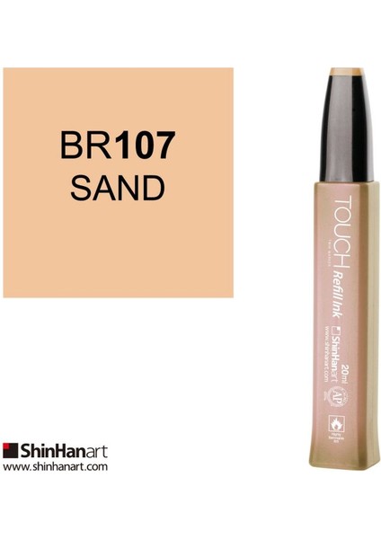 Twin Marker Yedek Mürekkep 20 ml BR107 Kum