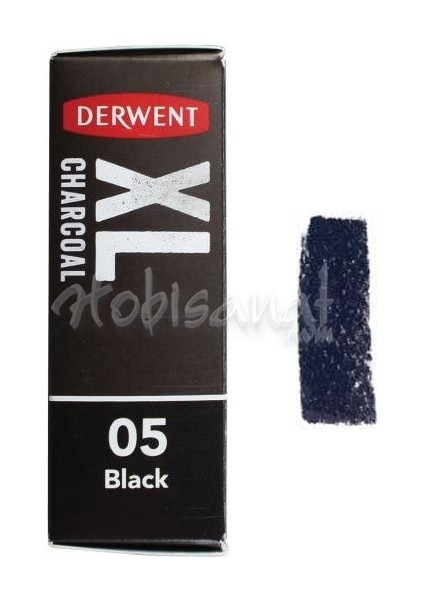 x l Kömür Blokları Kalın Füzen 05 Siyah